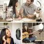 Selfie Ring Light with Stand Lighting for YouTube Video Tiktok Lights for Phone Vlog Ring Light Makeup Lights 6.3" LED Foldable Ring Light Dimmable for Photography Camera Live Streaming Lights Selfie Ring Light with Stand Lighting for YouTube Video Tiktok Lights for Phone Vlog Ring Light Makeup Lights 6.3" LED Foldable Ring Light Dimmable for Photography Camera Live Streaming Lights