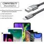 iPhone Charger, MFi Certified Lightning Cable 5Pack 3FT 3FT 6FT 6FT 10FT Charging USB Syncing Data Nylon Braided Compatible with iPhone 11/Pro/Max/X/XS/XR/XS Max/8/Plus/7/7 Plus/6/6S/6 Plus More iPhone Charger, MFi Certified Lightning Cable 5Pack 3FT 3FT 6FT 6FT 10FT Charging USB Syncing Data Nylon Braided Compatible with iPhone 11/Pro/Max/X/XS/XR/XS Max/8/Plus/7/7 Plus/6/6S/6 Plus More
