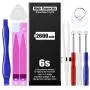 Battery for iPhone 6s 2600mAh, Replacement Battery with Super High Capacity for iPhone 6s with Full Remove Tool Kit (Only for 6s) Compatible Complete Repair Tool Kit 2 Battery for iPhone 6s 2600mAh, Replacement Battery with Super High Capacity for iPhone 6s with Full Remove Tool Kit (Only for 6s) Compatible Complete Repair Tool Kit 2