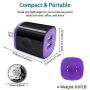 Charging Block, Wall Plug with Android Phone Cable Micro USB Cords Compatible for LG G4/G4 Stylus/G3/G3 Stylus/G2 /Stylus 3/Stylus 2,LG K50S K50 K40S K40 K30 K20/K20 V/K10 K8x K7,LG Q60 V10 Q6 Q60 W30