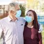 3-Layer Face Mask with Earloop Nose Stripe, Breathable Disposable Mask,Blue, 50Pcs