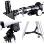 AW 50mm Kid Beginner Astronomical Refractor Telescope Refractive Spotting Scope Tripod Observation Astronomy Travel Camp