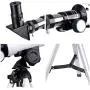 AW 50mm Kid Beginner Astronomical Refractor Telescope Refractive Spotting Scope Tripod Observation Astronomy Travel Camp AW 50mm Kid Beginner Astronomical Refractor Telescope Refractive Spotting Scope Tripod Observation Astronomy Travel Camp