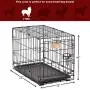 MidWest Homes for Pets Dog Crate | iCrate Single Door & Double Door Folding Metal Dog Crates | Fully Equipped MidWest Homes for Pets Dog Crate | iCrate Single Door & Double Door Folding Metal Dog Crates | Fully Equipped