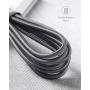 USB Type C Cable, Anker [3-Pack 6ft] Powerline+ USB-C to USB-A, Double-Braided Nylon Fast Charging Cable, for Samsung Galaxy S10/ S9 / S9+ / S8 / S8+ and More[Gray]