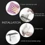 devesanter Toilet Roll Paper Holder Wall Mounted Self Adhesive Bathroom Tissue Dispenser Stainless Steel Toilet Paper Roll Storage with Mobile Phone Holder Stand devesanter Toilet Roll Paper Holder Wall Mounted Self Adhesive Bathroom Tissue Dispenser Stainless Steel Toilet Paper Roll Storage with Mobile Phone Holder Stand