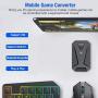 Tiamu 3 in 1 Gaming Keyboard Mouse Converter Combo for Smartphone PC PUBG Mobile Game Accessories