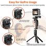 Selfie Stick Tripod, Matone Bluetooth Selfie Stick with Tripod Stand and Detachable Remote, Extendable Monopod for iPhone 11/11 Pro Max/X/XR/8 Plus, Galaxy Note 10 Plus/S10, GoPro & Action Cameras