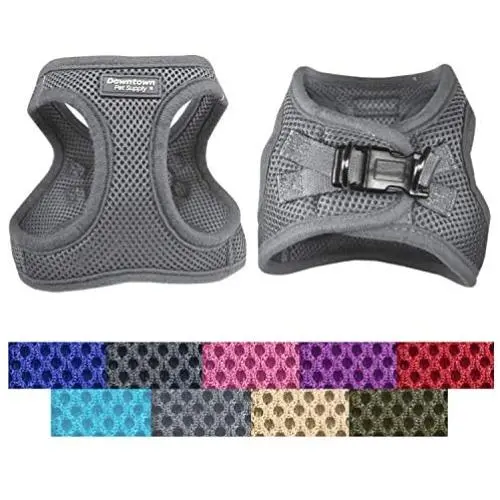 Downtown Pet Supply No Pull, Step in Adjustable Dog Harness, Easy to Put on Small, Medium and Large Dogs Downtown Pet Supply No Pull, Step in Adjustable Dog Harness, Easy to Put on Small, Medium and Large Dogs