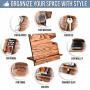 BarvA Wood Dock-ing Station Cell-Phone Smart-Watch Holder Men Charging Accessory Night-Stand Father Mobile Gadget Organizer Desk-top Dresser Storage Valet Anniversary Adult Birth-Day Graduation Gift