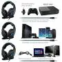 SADES Gaming Headset for PS4 Controller,Xbox One,PC,Laptop,Mac,Tablet,Smartphone,Over Ear Noise-canceling Gaming Headphones with Mic for Nintendo Switch Games(Black&Blue) SADES Gaming Headset for PS4 Controller,Xbox One,PC,Laptop,Mac,Tablet,Smartphone,Over Ear Noise-canceling Gaming Headphones with Mic for Nintendo Switch Games(Black&Blue)