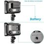 Neewer on Camera Video Light Photo Dimmable 176 LED Panel with 1/4" Thread for Canon, Nikon, Sony and Other DSLR Cameras, 5600K (Battery Not Included)