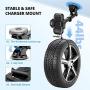 VICSEED Universal Wireless Car Charger Mount Qi Fast Charging 10W 7.5W Dashboard Windshield Air Vent Phone Holder for Car Mount Fit for iPhone SE 11 Pro Max XS XR Samsung S20 Note10 Note9 S10 S9 LG