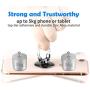 Phone Ring Holder Stand, 2 in 1 Universal Air Vent Car Phone Mount and Finger Grip Ring, 360°Rotation & 180°Flip with Strong Sticky Gel Pad compatible with iPhone X/8/7/6s/Plus, Galaxy S9/S8/S7/S6
