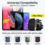 [2020 Upgraded] VANMASS Magnetic Phone Mount with 6 Strongest Rare Earth Magnets, [Pioneer Zinc Alloy] Magnetic Car Mount, Cell Phone Holder for Car Air Vent Desktop Compatible All Phones and Tablets