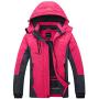 Wantdo Womens Mountain Waterproof Ski Jacket Windproof Rain Jacket Winter Warm Snow Coat