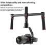 MOZA Air 3-Axis Handheld Gimbal Camera Stabilizer+Dual Handle Grip+Wireless Thumb Controller OLED Display+Accessory Mount W/Max Payload of 7 lbs/3200g Support All Mirrorless Cameras and Most DSLRs