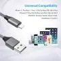 iPhone Charger Cable, MFi Certified Lightning Cable 5Pack 1ft/3ft/3ft/5ft/5ft Nylon Braided High Speed iPhone Charging Cord Compatible with iPhone 11/11 Pro/X/XS/XR/XS Max/SE/8/8P/7/7P/6S/6/5 iPad iPhone Charger Cable, MFi Certified Lightning Cable 5Pack 1ft/3ft/3ft/5ft/5ft Nylon Braided High Speed iPhone Charging Cord Compatible with iPhone 11/11 Pro/X/XS/XR/XS Max/SE/8/8P/7/7P/6S/6/5 iPad