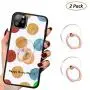 Transparent Phone Ring Cell Phone Ring Holder 360 Degree Rotation Round Finger Ring Stand Kickstand Compatible Most of Smartphones Set of 2 (Rose Gold) Transparent Phone Ring Cell Phone Ring Holder 360 Degree Rotation Round Finger Ring Stand Kickstand Compatible Most of Smartphones Set of 2 (Rose Gold)