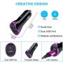 Charging Block Compatible LG G8 G7 G6 G5 V40 V50 Thinq, Samsung Galaxy A20 A50 A70 S10, Moto G7 Power G6 Plus, USB Wall Charger, Dual USB Car Charger Adapter with 2PCS Type C Fast Charging Cord Cable