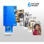 Zink Polaroid Arts & Crafts Camera Kit for Kids (Blue) Easy Use Digital Camera Snaps Photos & Prints Instantly! Great for Sticker Making, School Projects, Scrapbook, Fun Games & Creative Activities