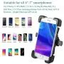 Bike Phone Mount, Anti Shake and Stable 360° Rotation Bicycle Accessories Motorcycle Phone Holder Motorbike Handlebars Adjustable Fits for iPhone Samsung Android GPS Other Devices (Black) Bike Phone Mount, Anti Shake and Stable 360° Rotation Bicycle Accessories Motorcycle Phone Holder Motorbike Handlebars Adjustable Fits for iPhone Samsung Android GPS Other Devices (Black)