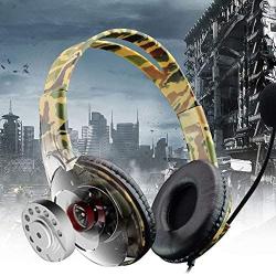Ps4 Headset Bass Gaming Headphones Game Earphones Casque Wired Headset with Mic for Pc Mobile Phone One Tablet