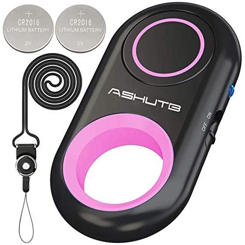 [Upgraded] Bluetooth Remote Shutter for iPhone & Android Camera Wireless Remote Control Selfie Button for iPad iPod Tablet, HD Selfie Clicker for Photos & Videos (Pink)