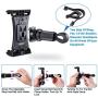 JUBOR Bike Tablet Holder, Portable Bicycle Car Phone Tablet Mount for Indoor Gym Treadmill, Spinning, Exercise Bike for iPad, iPad Pro, iPad Mini, 2, 3, iPad Air, iPhone Smartphone