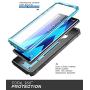 SUPCASE Unicorn Beetle PRO Series Phone Case for Samsung Galaxy Note 9, Full-Body Rugged Holster Case with Built-in Screen Protector for Samsung Galaxy Note 9 2018 (Blue)
