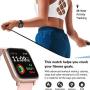 Fitness Smartwatch for Women Men, Waterproof Swimming Smart Watch with Heart Rate Blood Oxygen Monitor, Fitness Tracker with 18 Sport Modes, Music, Sleep Monitor, Pedometer for iPhone Android Phones