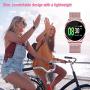 GOKOO Smart Watch Watches for Women Men Activity Fitness Tracker Blood Pressure Monitor Blood Sleep Tracker Heart Rate Monitor Step Calorie Waterproof Smartwatch Compatible with iOS and Android