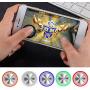 wudidianzi Mobile Phone Game Joystick Phone Gaming Trigger Button Mini Anti-Slip Smartphone Game Pad Controller for iOS Android PC