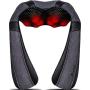 Back Massager, Shiatsu Back Neck Massager with Heat, Electric Shoulder Massager, Kneading Massage Pillow for Neck, Back, Shoulder, Foot, Leg, Muscle Pain Relief, Home,Office,Car Use - Christmas Gifts