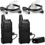Retevis RT22 Walkie Talkie Long Range,2 Way Radio Rechargeable,Two Way Radio with 2 Pin Earpiece Headset Adults Children Field Camping Driving(2 Pack) Retevis RT22 Walkie Talkie Long Range,2 Way Radio Rechargeable,Two Way Radio with 2 Pin Earpiece Headset Adults Children Field Camping Driving(2 Pack)