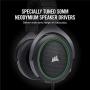 CORSAIR HS50 - Stereo Gaming Headset - Discord Certified Headphones - Designed to Work with Xbox One - Green