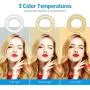 (2020 Upgraded New Version) Selfie Ring Light, 3 Lighting Modes Rechargeable Clip on Fill Light, Adjustable Brightness Phone Camera Circle Light for iPhone X Xr XsMax 11 Pro Android, iPad(2 Pack) (2020 Upgraded New Version) Selfie Ring Light, 3 Lighting Modes Rechargeable Clip on Fill Light, Adjustable Brightness Phone Camera Circle Light for iPhone X Xr XsMax 11 Pro Android, iPad(2 Pack)