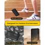 Solar Power Bank 30000mAh, Movic Solar Qi Wireless Charger, Outputs 5V/3A High-Speed & 2 Inputs Huge Capacity Phone Charger for Smartphones, IP67 Rating, Strong Light LED Flashlights (Black)