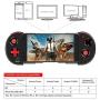 JAOK PG-9087S Wireless Controller Joystick Future Red Knight Warrior Bluetooth 4.0 Telescopic Game Controller for Tablet PC TV Box with Android 6.0 and iOS 11 and Above