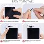 Trobing Laptop Camera Cover Slide (3 Pack) Webcam Cover Slider Stickers for Computer, MacBook Pro/Air, iPhone, Tablets, PC, iPad, iMac, Cell Phone, Echo Show, Privacy Blocker Sliding Shield,Anti-Spy