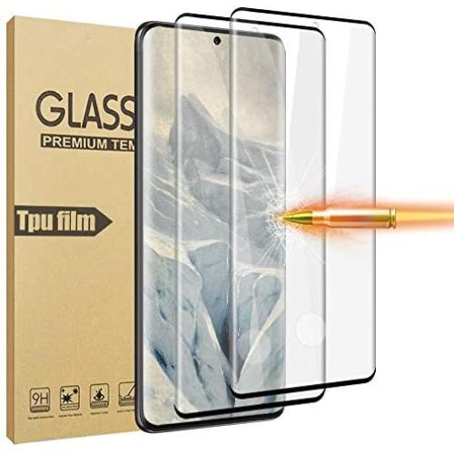 [2 Pack] Screen Protector for Samsung Galaxy S20 Plus/S20+ (6.7"), Tempered Glass 9H Hardness 3D Full Coverage HD Fingerprint Unlock Screen Protector for S20 Plus 5G