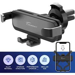 TMINNOV Car Phone Mount,Gravity Universal Air Vent Car Phone Holder Mini,Compatible with iPhone,Samsung and Other Series 4.0-6.5 Inch Phone
