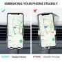 VICSEED Easy Car Phone Mount, Upgraded Air Vent Phone Holder for Car, Handsfree Cell Phone Car Mount Fit for iPhone SE 9 11 Pro Max XR Xs Max Xs X 8 7 6 Plus, Samsung Note 10 S20 S10 S9 LG Google Etc. VICSEED Easy Car Phone Mount, Upgraded Air Vent Phone Holder for Car, Handsfree Cell Phone Car Mount Fit for iPhone SE 9 11 Pro Max XR Xs Max Xs X 8 7 6 Plus, Samsung Note 10 S20 S10 S9 LG Google Etc.