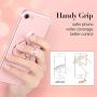 ESR Cell Phone Ring Holder Stand, Universal 360° Rotation Finger Kickstand with Glitter Rhinestone Compatible with iPhone/iPad/All Smartphone and Tablet - Rose Gold