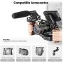 SMALLRIG Side Wooden Handle Grip for DSLR Camera Cage w/Cold Shoe Mount, Threaded Holes, Direction Changeable - 2093