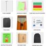 GECKO Kalimba 17 Keys Acacia(KOA) Thumb Piano and EVA High Performance Protection Box, Tuning Hammer, Professional models.