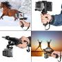 Fantaseal Ergonomic Action Camera Hand Grip Mount w/Smartphone Clip Compatible with GoPro Grip GoPro Holder for GoPro Hero 8 7 6 5/4/3/Session Garmin Virb XE Xiaomi Yi SJCAM Handle Grip Selfie Stick