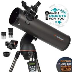 Celestron - NexStar 130SLT Computerized Telescope - Compact and Portable - Newtonian Reflector Optical Design - SkyAlign Technology - Computerized Hand Control - 130mm Aperture