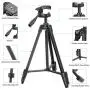 TAIROAD Phone Tripod, Portable Lightweight Aluminum Travel Tripod with Carry Bag & Bluetooth Remote, 1/4” Mounting Screw for Gopro/DSLR Camera and 2 in 1 Clip for Smartphone and iPad TAIROAD Phone Tripod, Portable Lightweight Aluminum Travel Tripod with Carry Bag & Bluetooth Remote, 1/4” Mounting Screw for Gopro/DSLR Camera and 2 in 1 Clip for Smartphone and iPad
