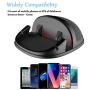 Car Phone Holder, Cell Phone Car Mount Holder with Silicone Non Slip Mat & Storage Function Cradle Dock, for iPhone X/8 Plus/7 Plus/6, Samsung Galaxy S8 Plus/Note 8/S7 3.5-7 inch Phone Or GPS Devices